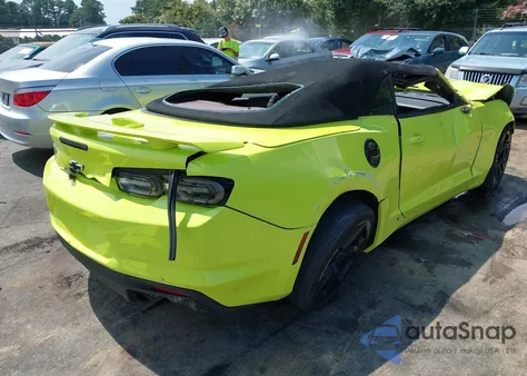 2020 Chevrolet Camaro Rwd 1Lt из США, поврежденный, VIN 1G1FB3DS6L0145221